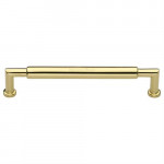 M Marcus Heritage Brass Bauhaus Round Design Cabinet Pull 254mm Centre to Centre